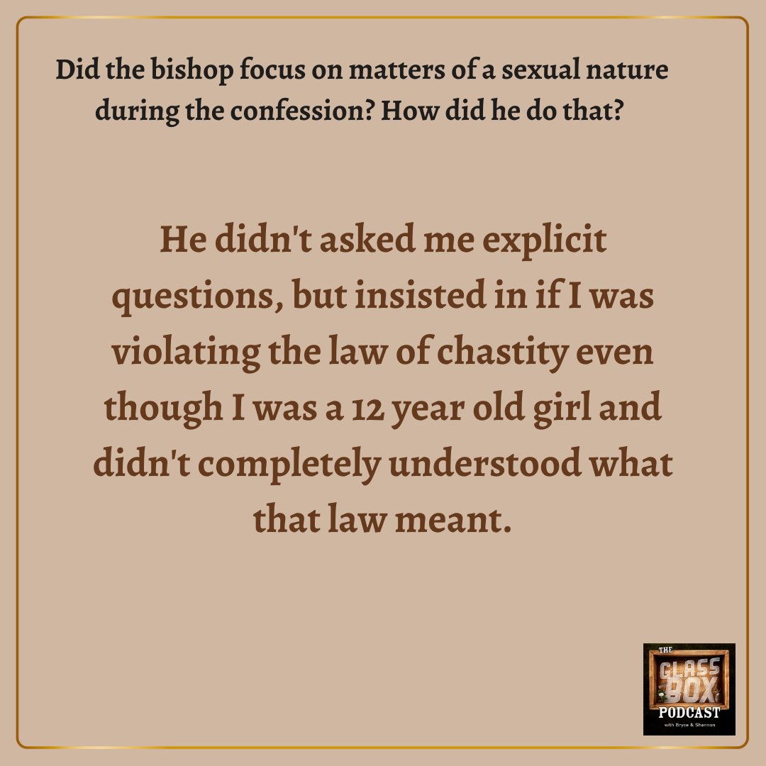 GlassBoxPod's tweet photo. More from the survey.
https://t.co/y2kpldK5qc
#bishopsinterviews #samyoung #protecteverychild https://t.co/DIimh0mPLw