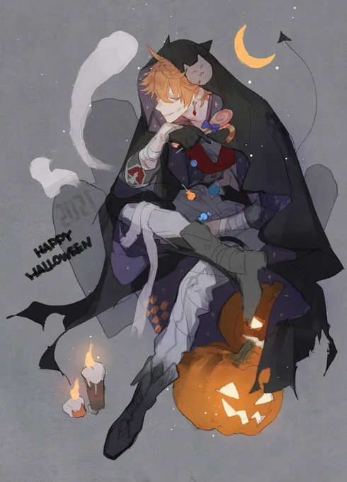 ハッピハロウィン
時間なかった〜〜〜ああ 