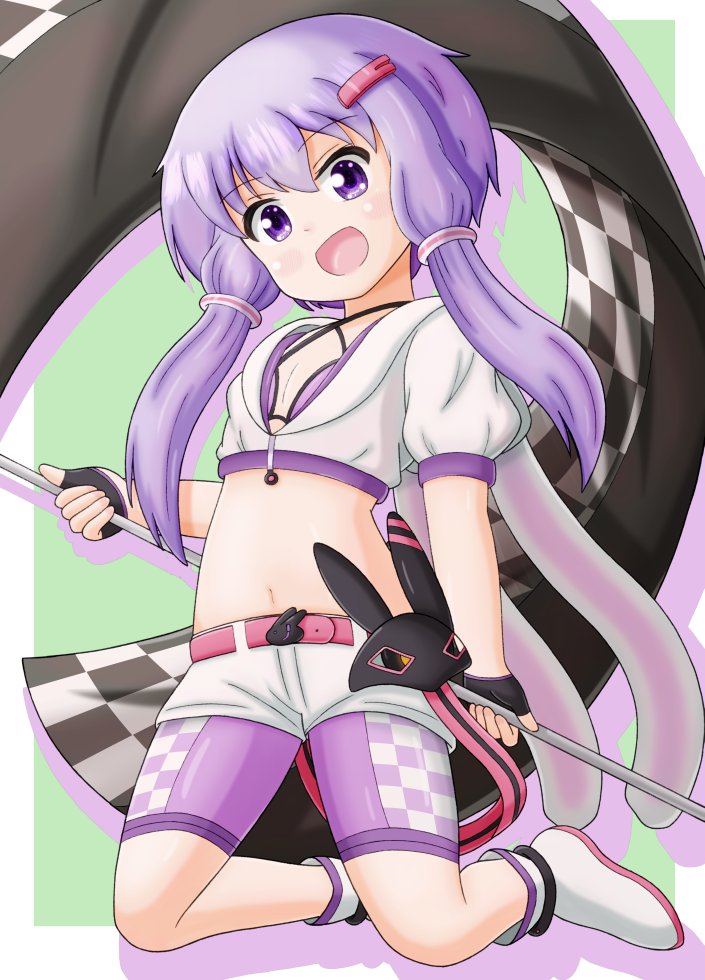 結月ゆかり 「レーシングゆかりさん
#結月ゆかり 」|senkei-絵ノルマ530枚達成！！のイラスト