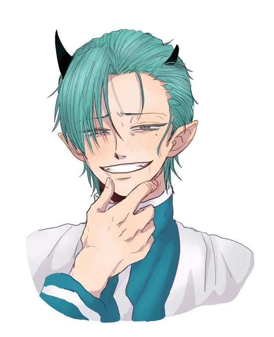 ※らくがき
入😈魔くん。気になるの木 