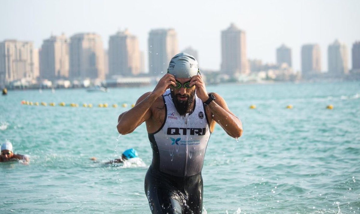 QatarTriathlonF's tweet photo. Katara Triathlon 2021
Swimming 🏊‍♂️ 
#qatar #swim #doha #worldtriathon 
@kataraqatar @worldtriathlon @JoaanBinHamad @qatar_olympic @beINSPORTS @alkasschannel @GulfTimes_QATAR @PeninsulaQatar @drmalkuwari @drnsalmohannadi https://t.co/uVXJnw1ERc