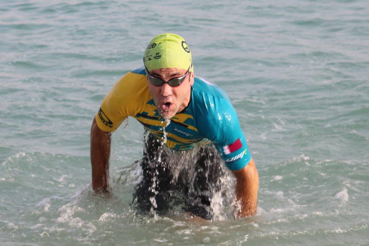 QatarTriathlonF's tweet photo. Katara Triathlon 2021
Swimming 🏊‍♂️ 
#qatar #swim #doha #worldtriathon 
@kataraqatar @worldtriathlon @JoaanBinHamad @qatar_olympic @beINSPORTS @alkasschannel @GulfTimes_QATAR @PeninsulaQatar @drmalkuwari @drnsalmohannadi https://t.co/uVXJnw1ERc