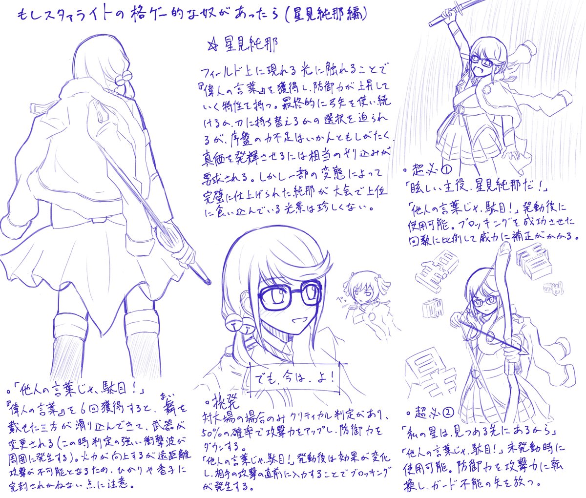#今月描いた絵を晒そう ひたすら存在しないゲームの解説をしてました
