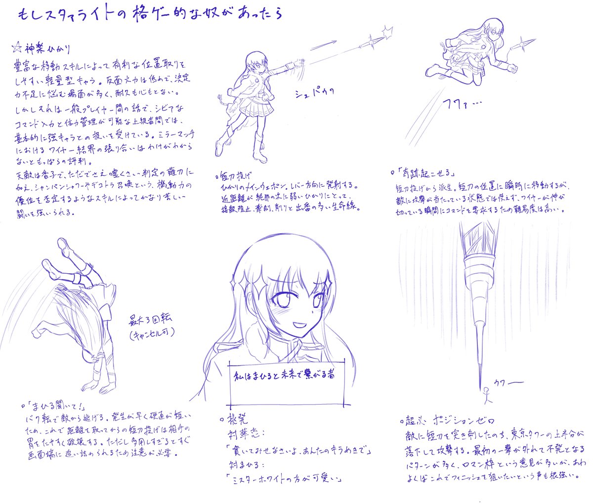 #今月描いた絵を晒そう ひたすら存在しないゲームの解説をしてました