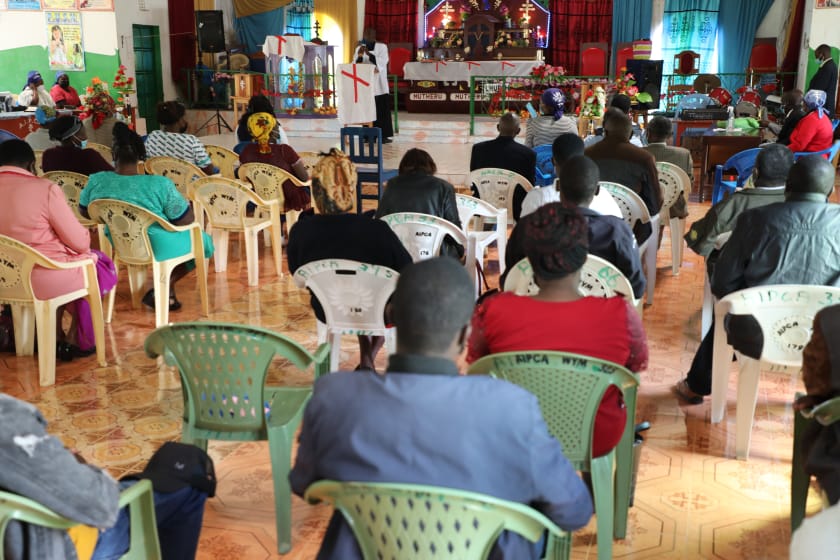 TheServiceParty's tweet photo. PL @Hon_Kiunjuri joined faithfuls at AIPCA, Wiyumiririe church in Laikipia East for the Sunday Service. 
PL called on the young people register as voters, saying this is the only way they will able to exercise the democratic right to choose https://t.co/xmdP1q9Yjj