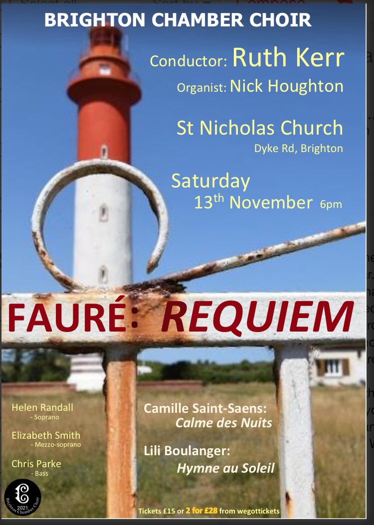 ChoirBrighton's tweet photo. Lili Boulanger was the first female winner of the Prix de Rome composition prize and she was only 19! We get to perform one of her pieces to you on November 13th.... https://t.co/qEOoGlosRE
