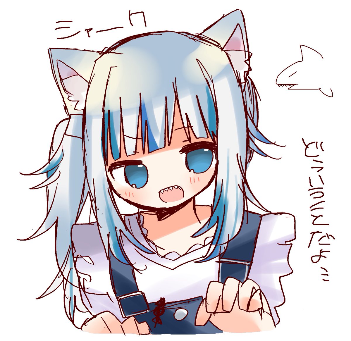 #今月描いた絵を晒そう
オ〜イェ 