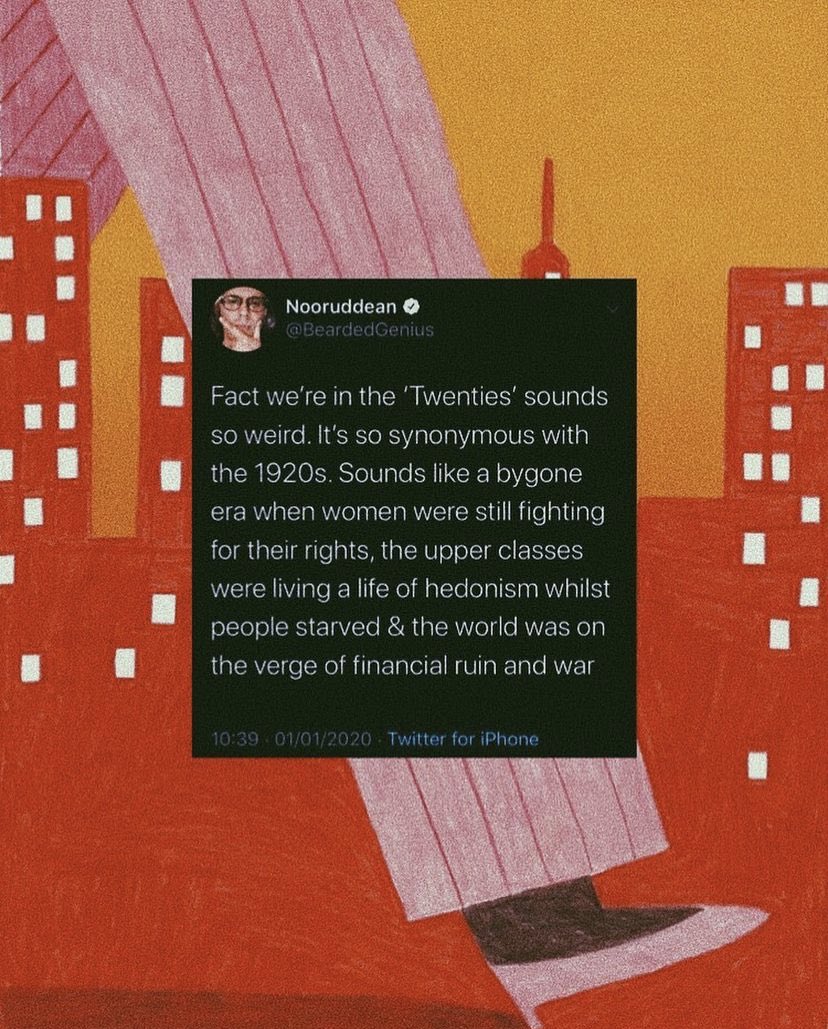angrybrowngal's tweet photo. the 20s
-(illustration by @eleonoraarosio)
.
.
.
.
.
#jamiaprotest #indiarejectscab #indiarejectsnrc #solidaritywithjamia #fascism #democracydiesindarkness #democracyisdead #modia #getwellsoonmodia #indiaagainstcab #jnubleeds #jnuattacked #jnusos #jnuprotest #indiaagainstcaa https://t.co/8RaixCWYCT