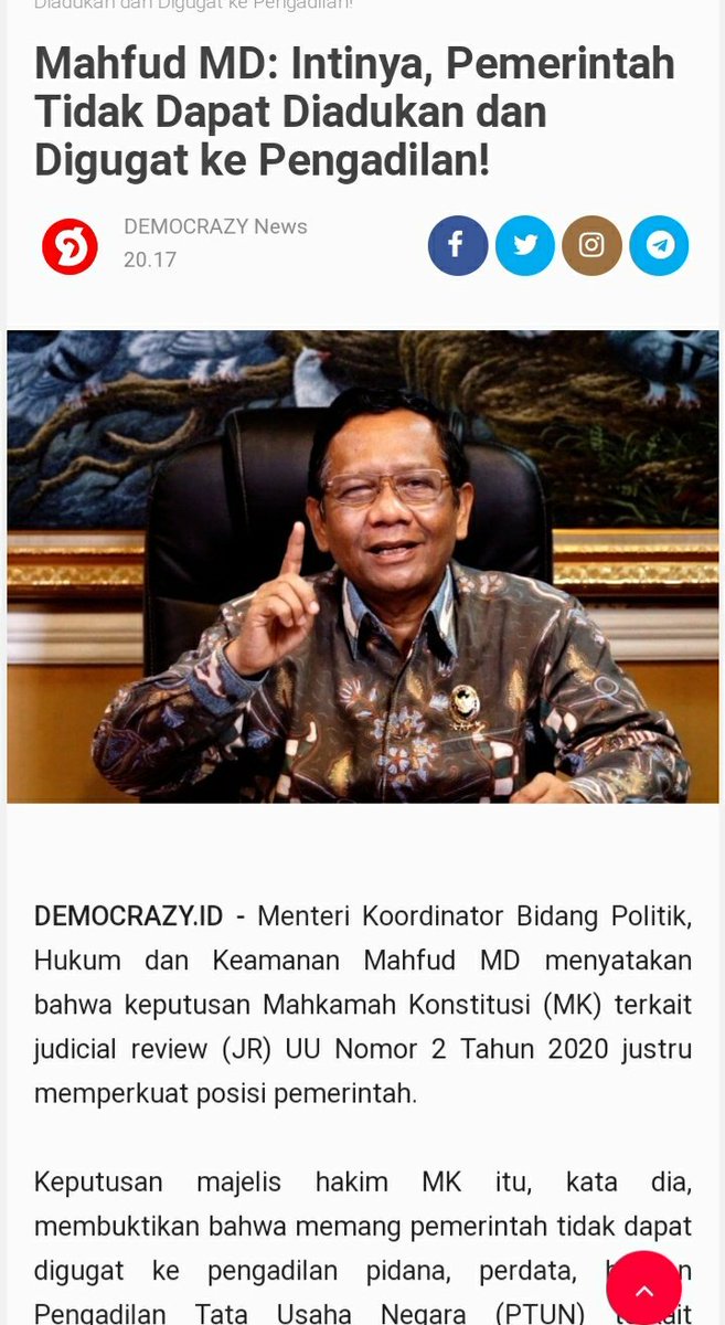 IMCMushroom's tweet photo. Kalau gak bisa digugat, Kira-kira bisa gak kalau dibubarkan oleh Rakyat.
Cuma Nanya. https://t.co/97YdIDRTa6