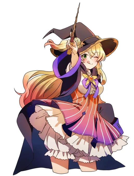 せっかくなので個別も #ねぽらぼハロウィン #ねねアルバム #LamyArt  #絵まる #ししらーと 