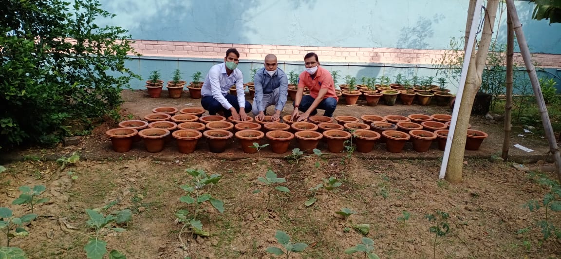 FciOdisha's tweet photo. Plantation of Seasonal Flower plants drive under Swachh Bharat Abiyan 2.0 at RO FCI Bhubaneswar @FCI_INDIA @CMD_FCI @Secretary_DFPD @EastFci @DARPG_GOI @ANI @fooddeptgoi @DDNational @PIB_India @DDNewslive @airnewsalerts #SwachhBharat #SwachhBharatAbhiyan https://t.co/u1sGUaSdiE