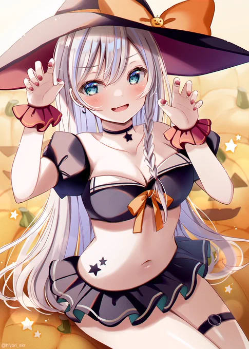 「いたずらしちゃうぞ～♡」 
