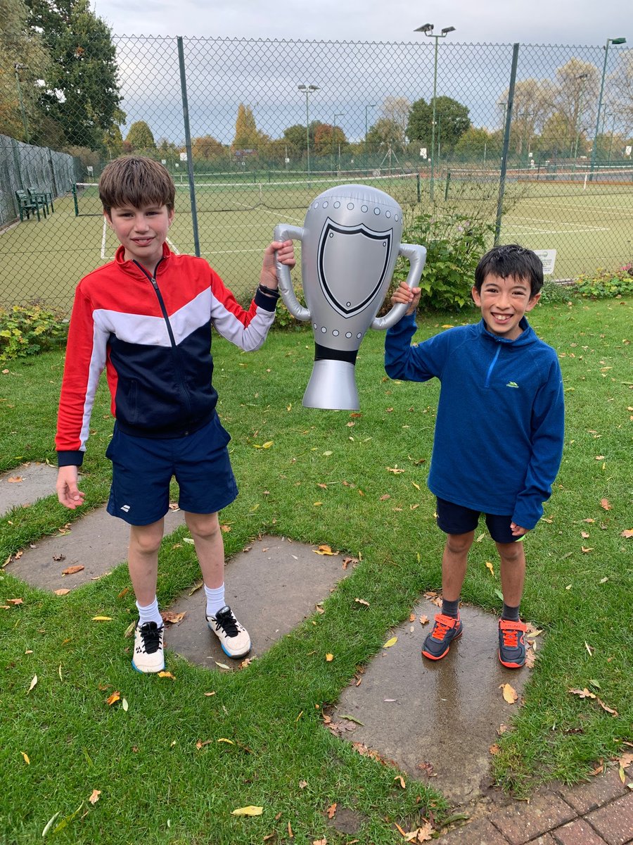 Congratulations to Arthur and Robin who won the Halloween doubles tournament and everyone else who played in great spirit.