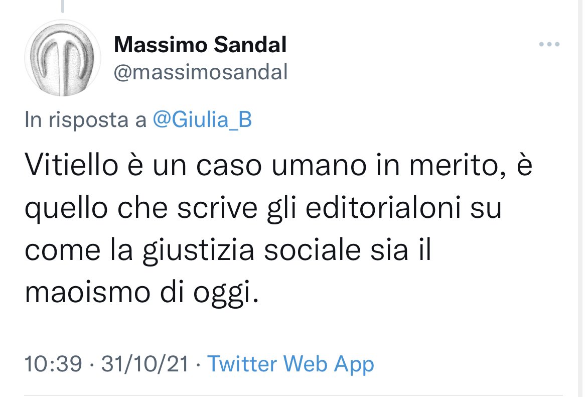 guidotweet's tweet photo. Siamo già arrivati a “caso umano”. Questo idiot savant ha due dottorati, per dire i fallimenti del sistema educativo eterocispatriarcale https://t.co/Kg6IIr6rWj