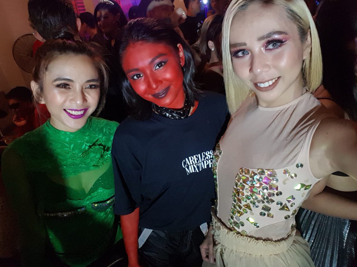 GFORCE_Grace's tweet photo. Happy Birthday Nads @hello_nadine and missing this Halloween Party 👻🎃❤️ #Nadine28thBirthday #NadineLustre @tellemjaye https://t.co/HrMxMnL916