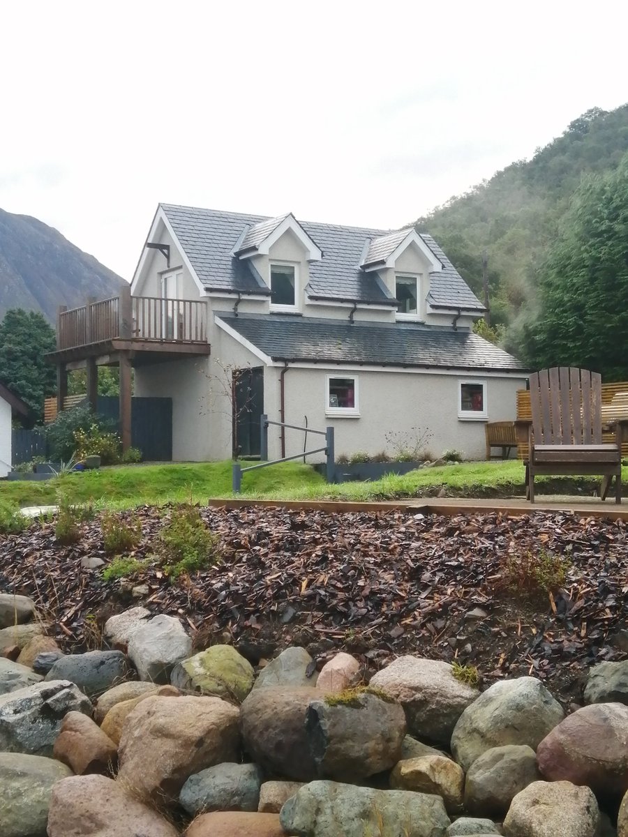 Our self catering property. #glencoe #highlands #stunningviews