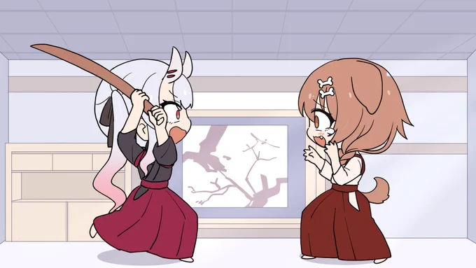 ほろほろ～

#今月描いた絵を晒そう 