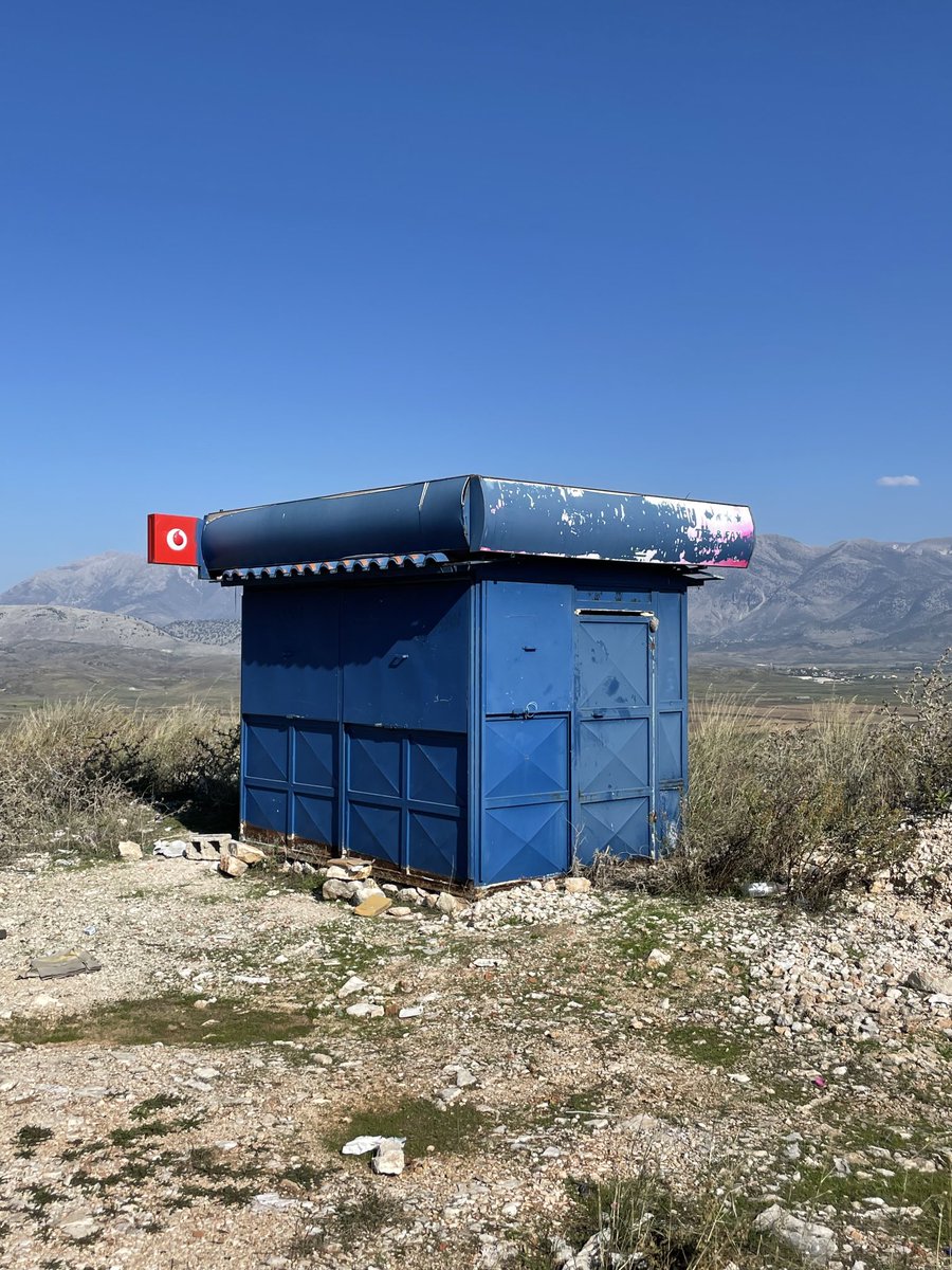 The vodafone tardis has landed #vodafone #globalbranding