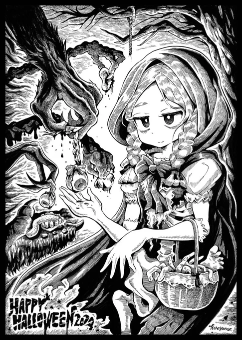 去年のハロウィン絵🎃 