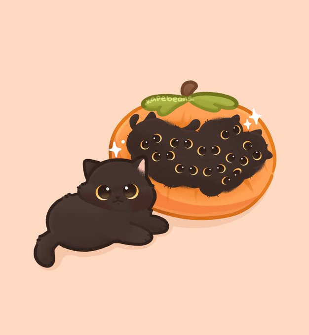 「黒猫 シンプルな背景」のTwitter画像/イラスト(人気順)