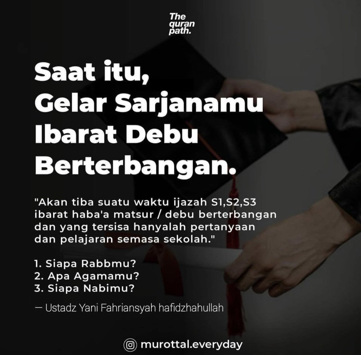 DrEvaChaniago's tweet photo. Punya Gelar bukan berarti kita paling pintar
Itu hanya bukti bahwa kita pernah belajar

Bisa bermanfaat itulah tujuan berilmu
Bisa berbagi itulah bukti orang berilmu

Salam Akal dan Akhlak Sehat ✊🏻 https://t.co/Yg8kydsckT