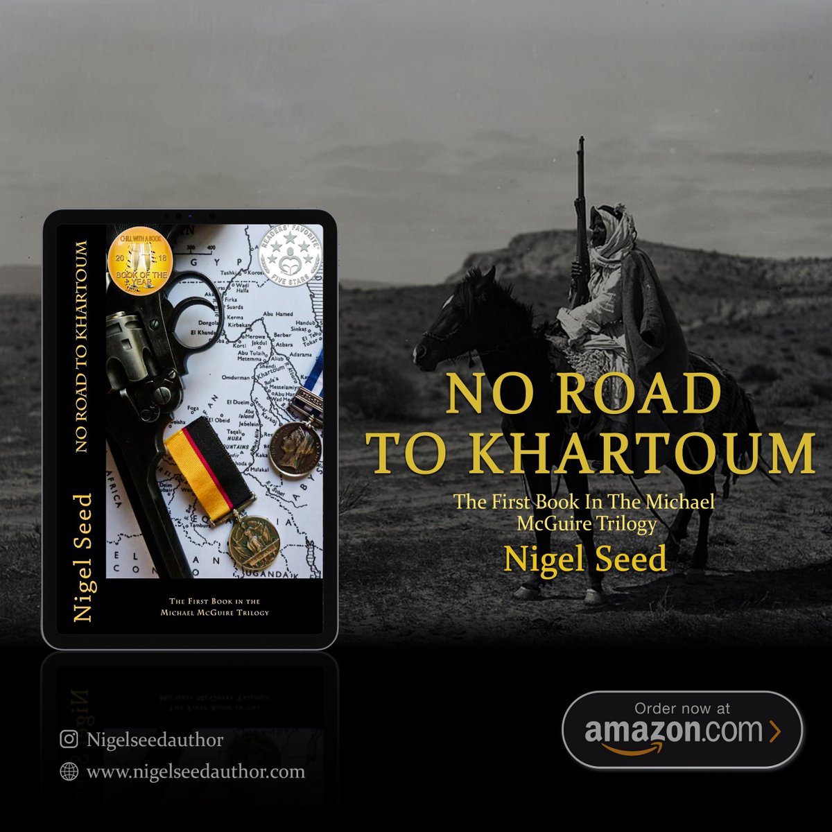 NigelSeedAuthor's tweet photo. Pleased with the way this advertising teaser came out. #HistoricalFiction https://t.co/EHARDcwTAX