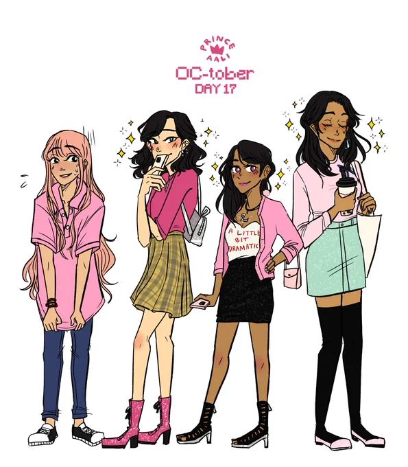 halloween throwback with Ash, Lois, Lady and Keith as the mean girls!!! 🥰✨💕 