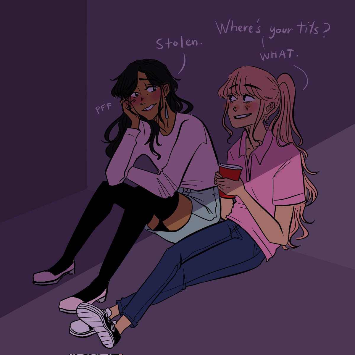 halloween throwback with Ash, Lois, Lady and Keith as the mean girls!!! ๐ฅฐโจ๐