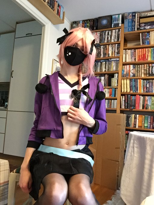 He's back again

#femboy #crossdresser #twink #cosplay #Astolfo https://t.co/LxRBKVHpRT