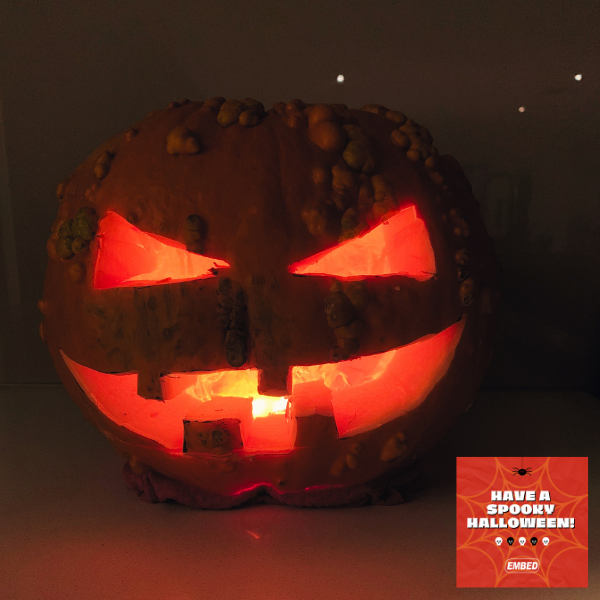 embedcard's tweet image. Something wicked this way comes.

Wishing you all a fa-boo-lous Halloween! Hope you have a fang-tastic time.🎃

Belinda Avery, Embed - Sydney, Australia

#FunCrusaders #EmbedLife #Halloween #Spooky #Fangtastic #Boo #HappyHalloween