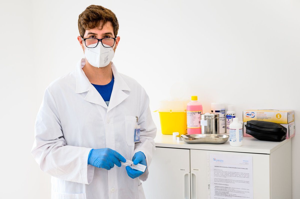 Manuel Arnese, medico vaccinatore
#FaccedaSantagostino