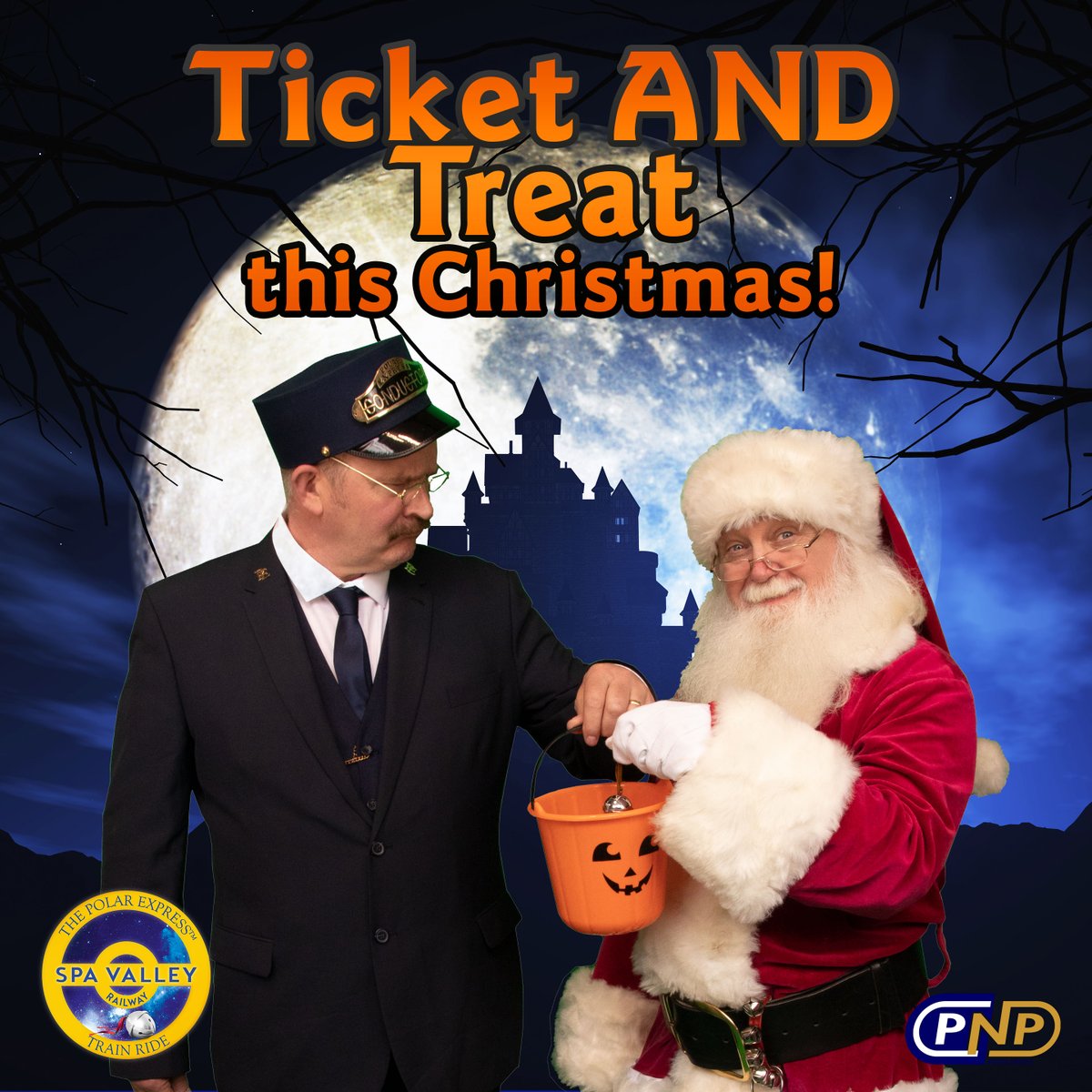Happy Halloween, from everyone on board the Polar Express!
