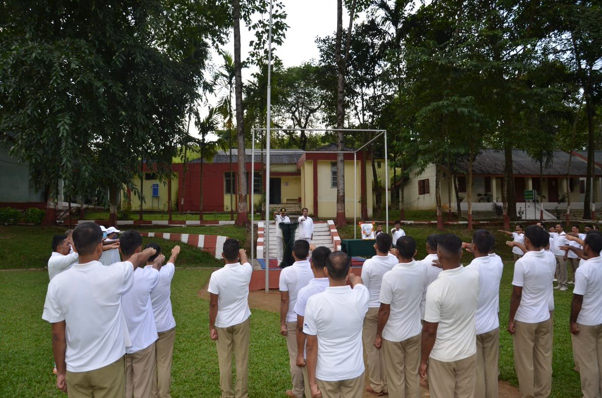 ndtv's tweet image. #NationalUnityDay2021 observed by North East Frontier HQ in Itanagar, Arunachal Pradesh.
#RashtriyaEktaDivas 

(Images: @ITBP_official)
