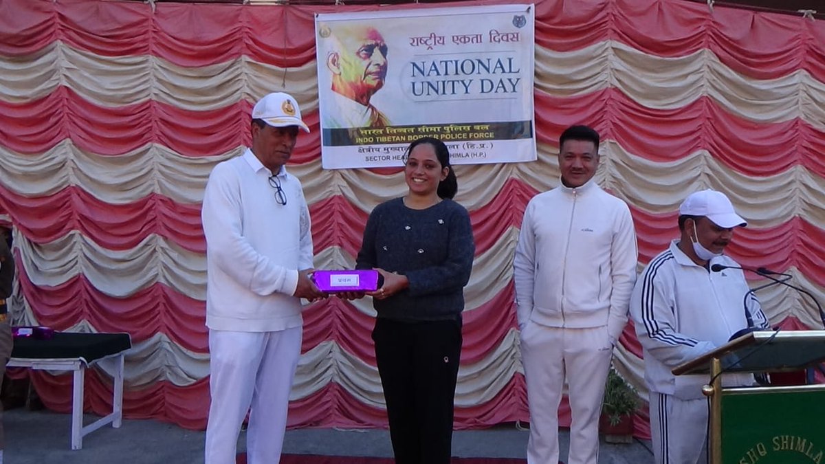 ITBP_official's tweet image. #NationalUnityDay2021 observed by SHQ ITBP Shimla, Himachal Pradesh
#RashtriyaEktaDivas