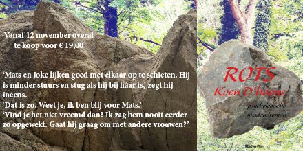 Amper twee weken scheiden ons nog van deze #rots #Letterrijn