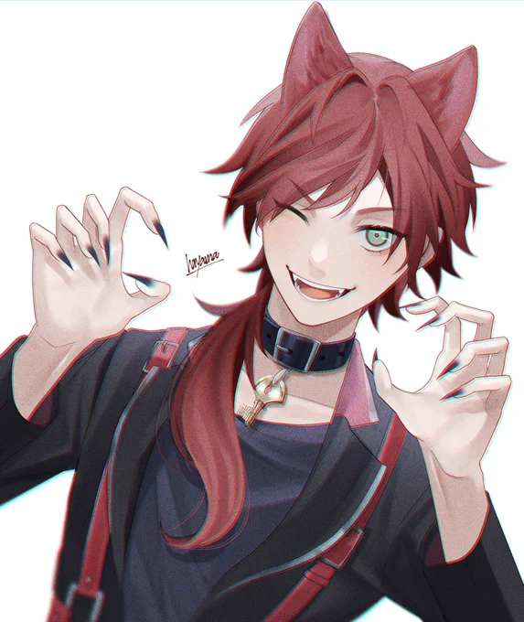#イロ絵す
ローレンの仮装は狼男がいいなーと思って描きました😌 