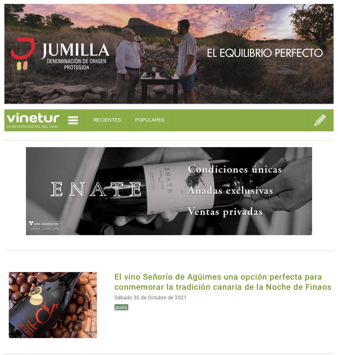 yessamarc's tweet photo. ‼️👨🌾👩🏻🌾🍷#Vinetur publica el #post "El vino Señorío de Agüimes una opción perfecta para conmemorar la tradición canaria de la Noche de Finaos" https://t.co/ZP1XY3H7jn…
@DOGranCanaria @yessamarc #bodegamunicipal #agüimes #vinosgc #señoríoagüimes #listán #tintilla #tintobarrica https://t.co/dfN1NRDzz0