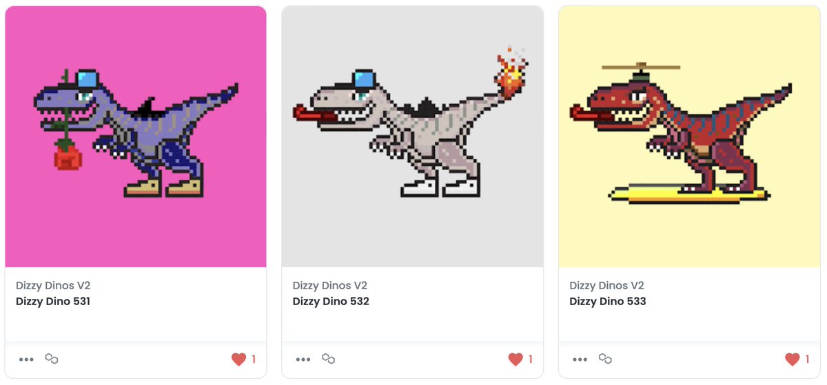 We are giving away 3 DIZZY DINOS for FREE! 🦖

✅ Retweet
✅ Comment your wallet address

The winner will be announced after reaching 100 retweets! Stay tuned 🔥‼️

#polygonNFT #NFTdrop #NFT #NFTart #NFTGiveaway #NFTGiveaways #crypto #NFTshill 

dizzydinos.com