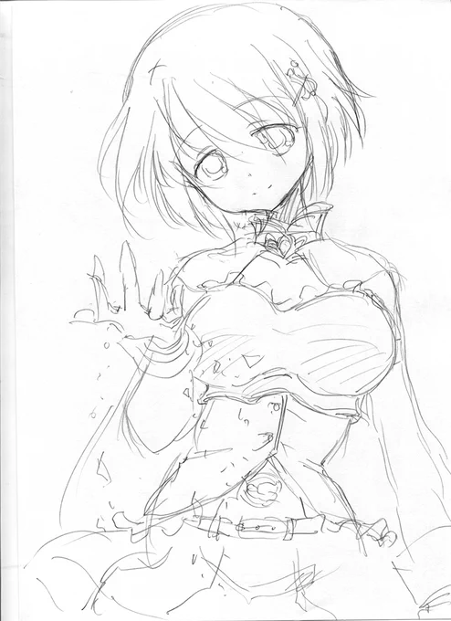 触発されて久しぶりにさやかちゃんを 