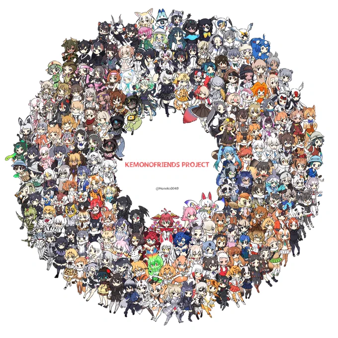 ワチャーーーー!!!

 #とにかくワチャーッと集合してる絵を晒す見た人もやる 