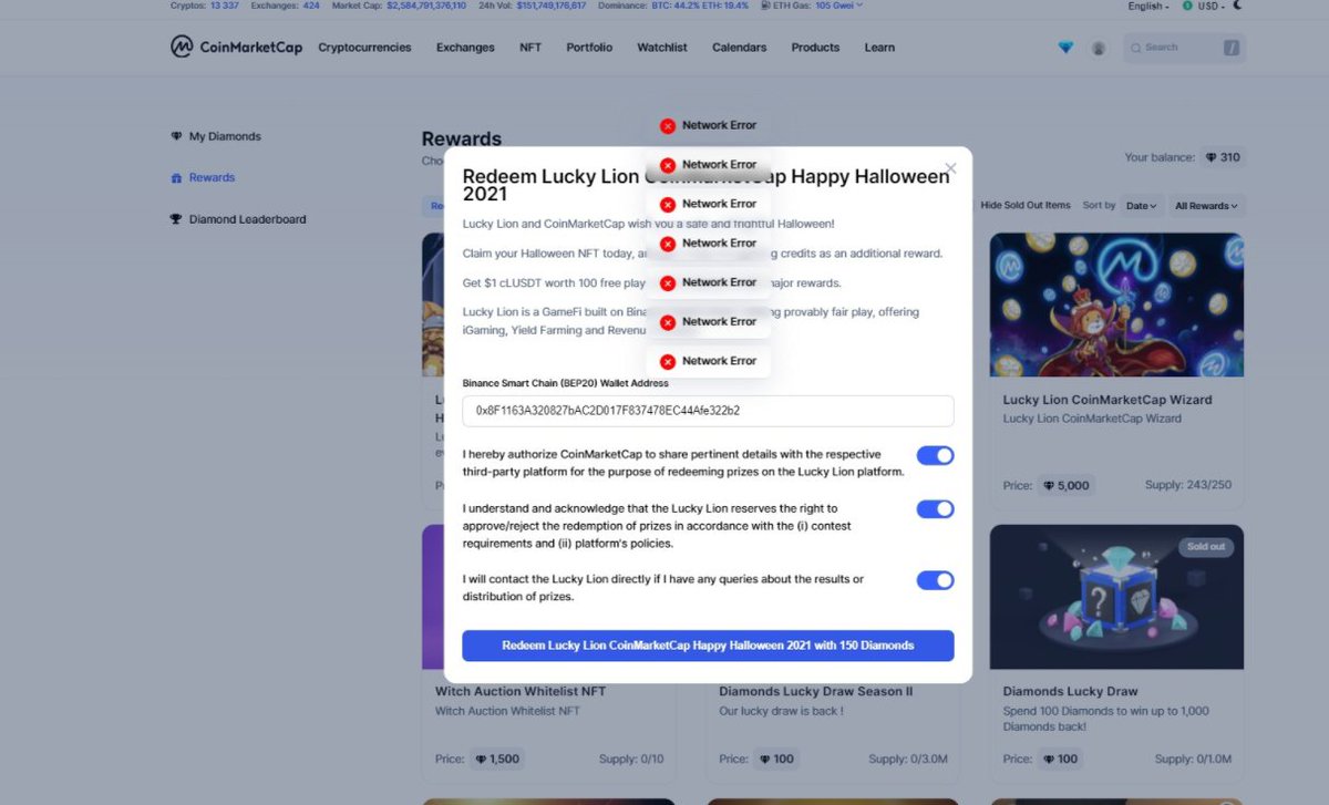 HaterosGames's tweet photo. @CoinMarketCap THX FOR THIS DROP https://t.co/3rKykvh8Mx