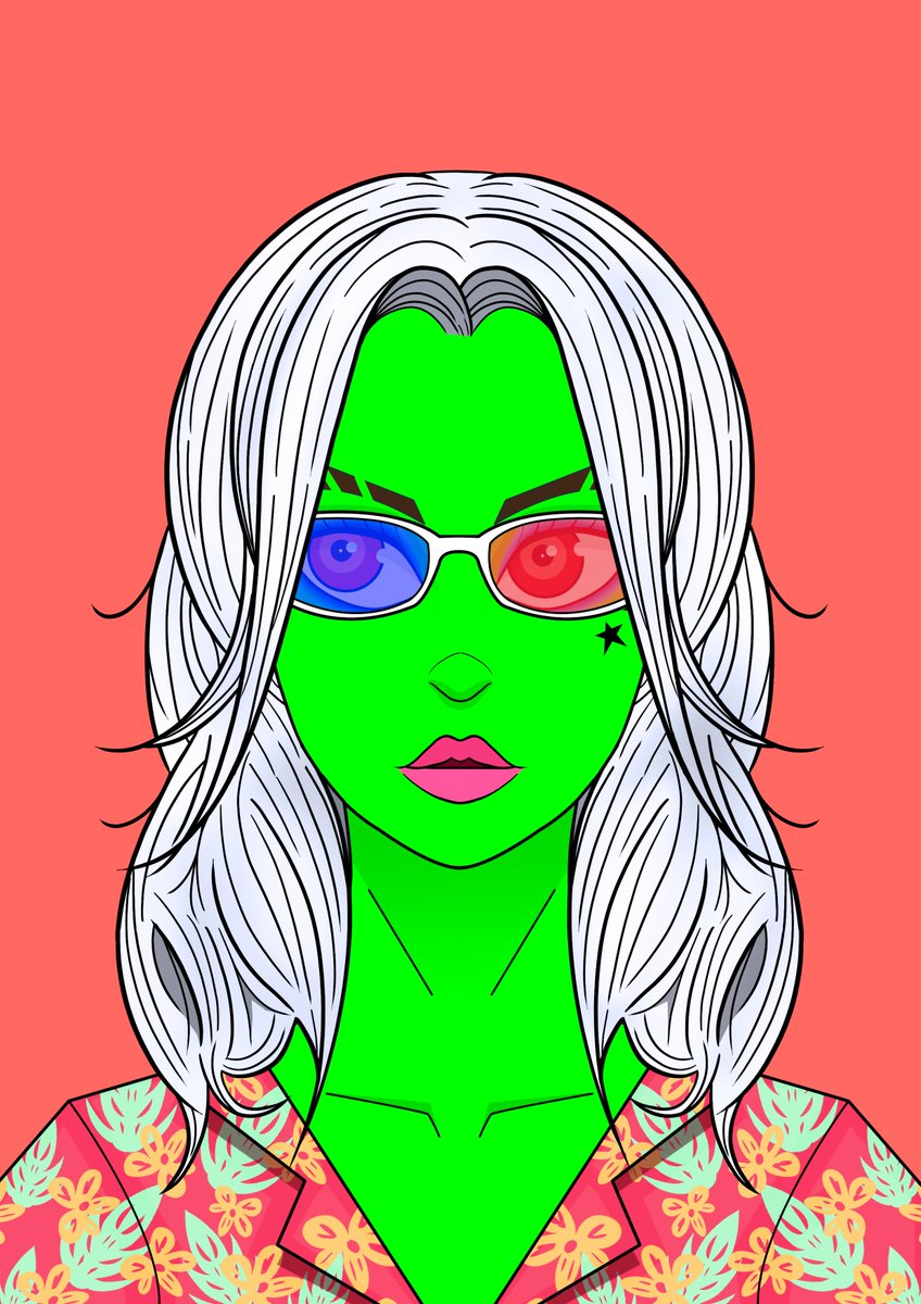With over 175+ traits, some of the combinations are randomly #spectacular 🎉🦹‍♀️ #radioactiveskin 

❤️Join our discord to get onto the WL for #PrimaDonnaNFT and get more info about our drop 📝- discord.gg/RnwQn3cstg

#NFTCommunity #NFT #opensea