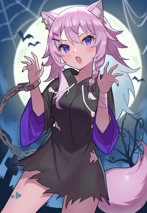 👻trick or treat🎃 
#Bora_art 