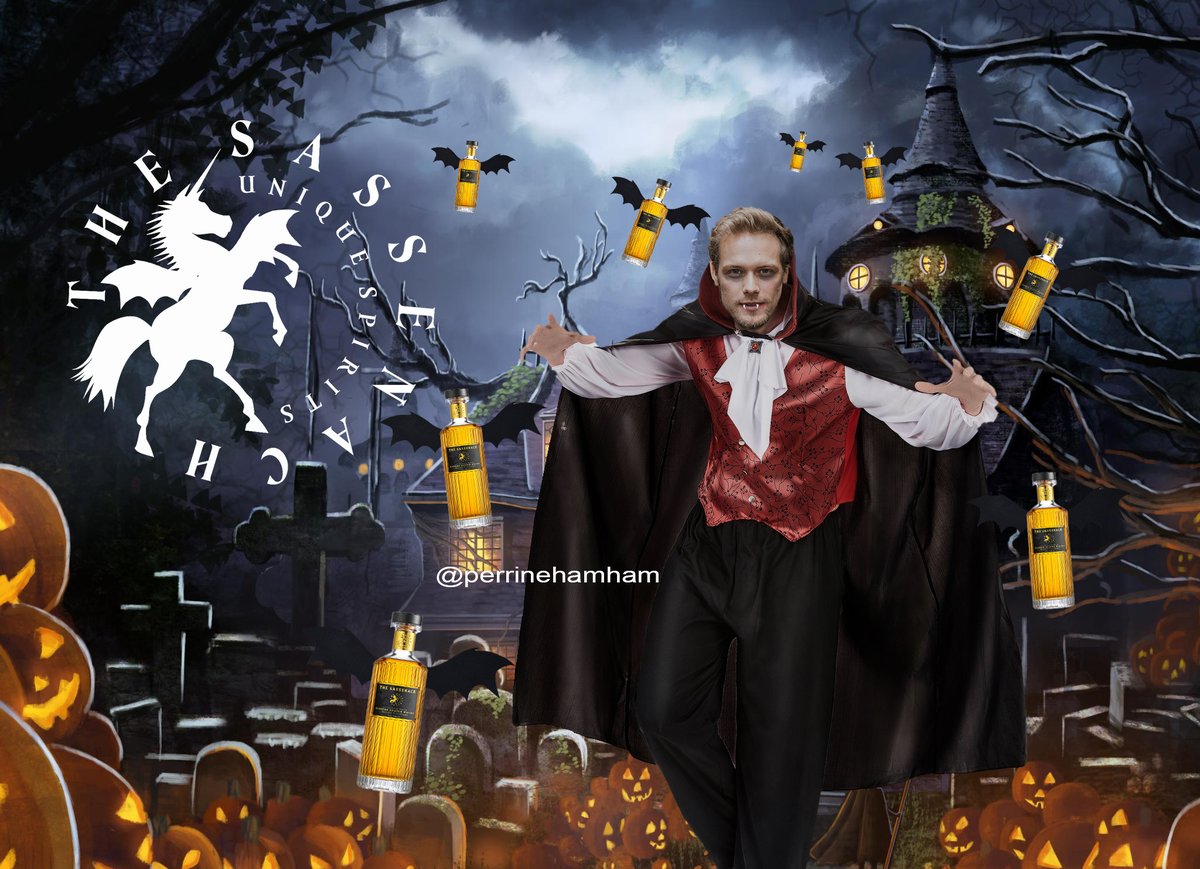 Orpheus_No_Mado's tweet photo. @SamHeughan @SassenachSpirit 🎃🧛‍♂️🥃 https://t.co/rDvQvw7bmi