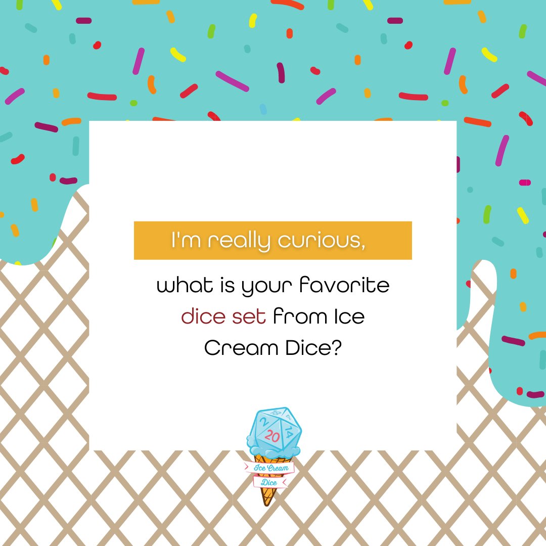 Ice Cream Dice tweet media