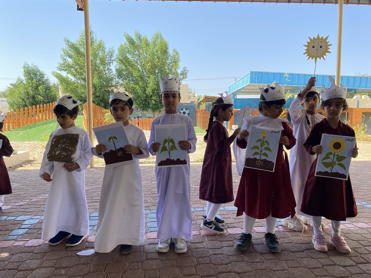 bra3m_kh's tweet photo. بمناسبة #يوم_الشجره_العماني 
نظمت مدرسة براعم الخابورة الخاصة فعالية طلابية بالمشاركة مع دائرة الثروة الزراعية والسمكية وموارد المياه بالخابورة
شملت الفعالية فقرات قدمها البراعم الصغار
وتطبق عملي لكيفية زراعة البذور. https://t.co/AsCfgQc1SK