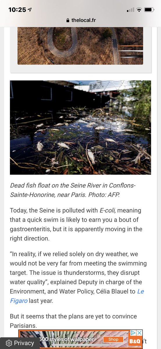 TeethSarahs's tweet photo. @David__Osland Was it caught in the Seine? https://t.co/4aV2ntxYvp