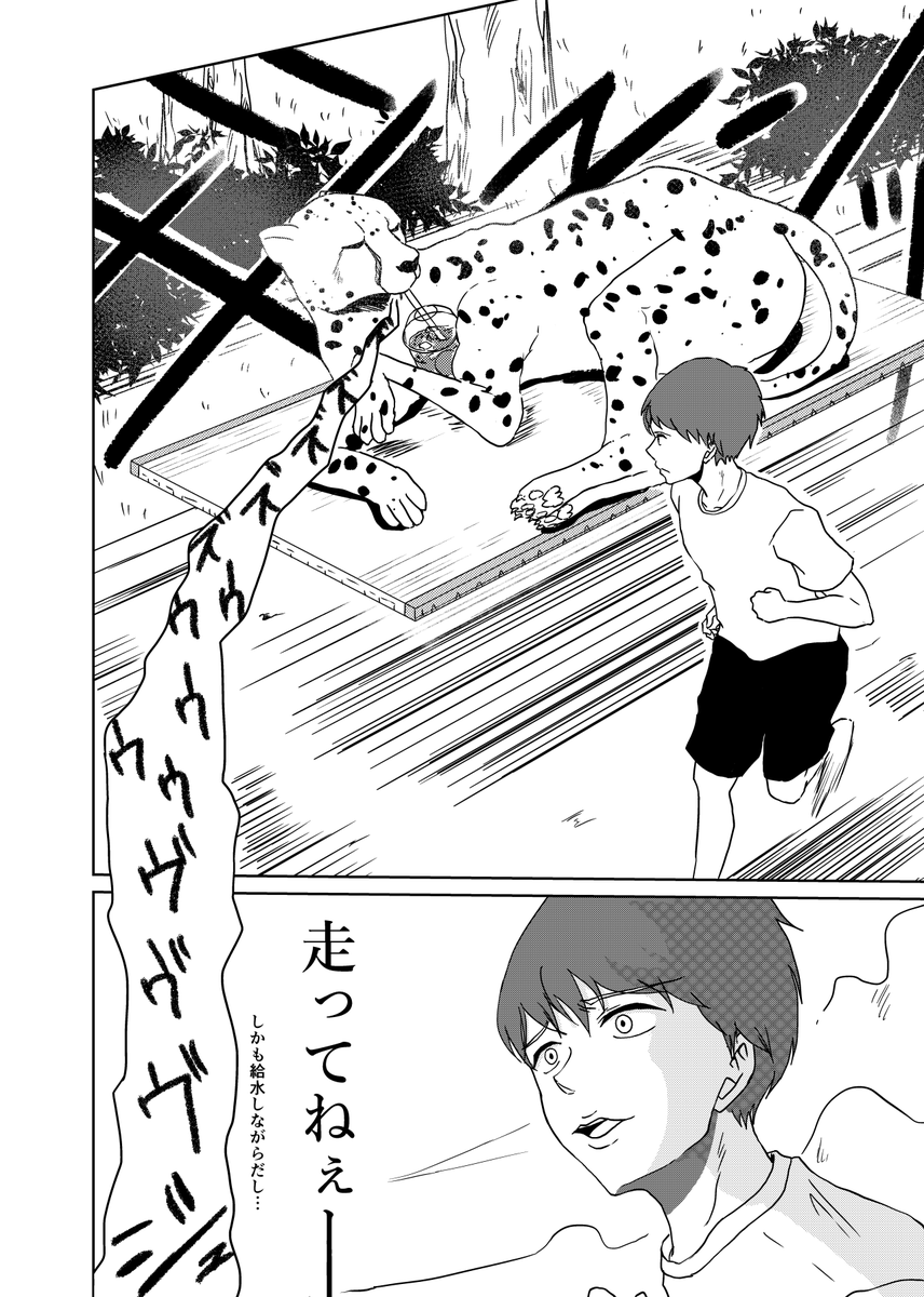 『マラソン大会にチーターがいた話』 