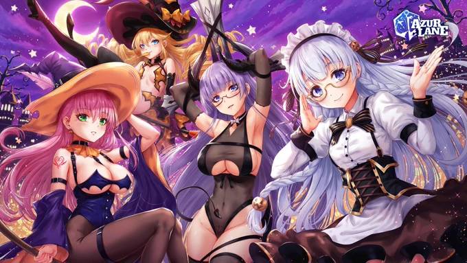 HAPPY HALLOWEEN🎃🎃
#アズレン 