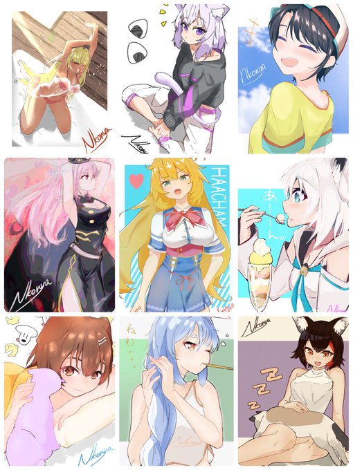 #今月描いた絵を晒そう 
めちゃくちゃいっぱい描いた!!

学べたことも沢山あったから、来月もいっぱい描くぞ〜(*'˘`*) 